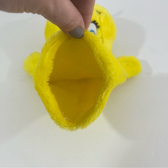 Tweety Bird Plush Hand Puppet Yellow 10” - Picture 4 of 6